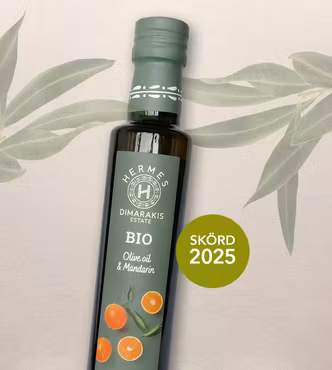Hermes extra virgin olivolja med mandarin. Fr. skörden 2025!