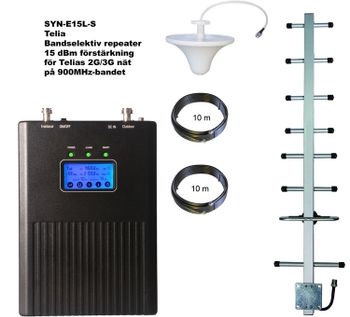 Paket  för Telia + 15dBm med en inomhusantenn 900Mhz