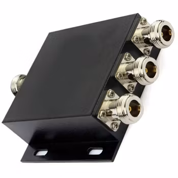 Trevägs microstrip splitter