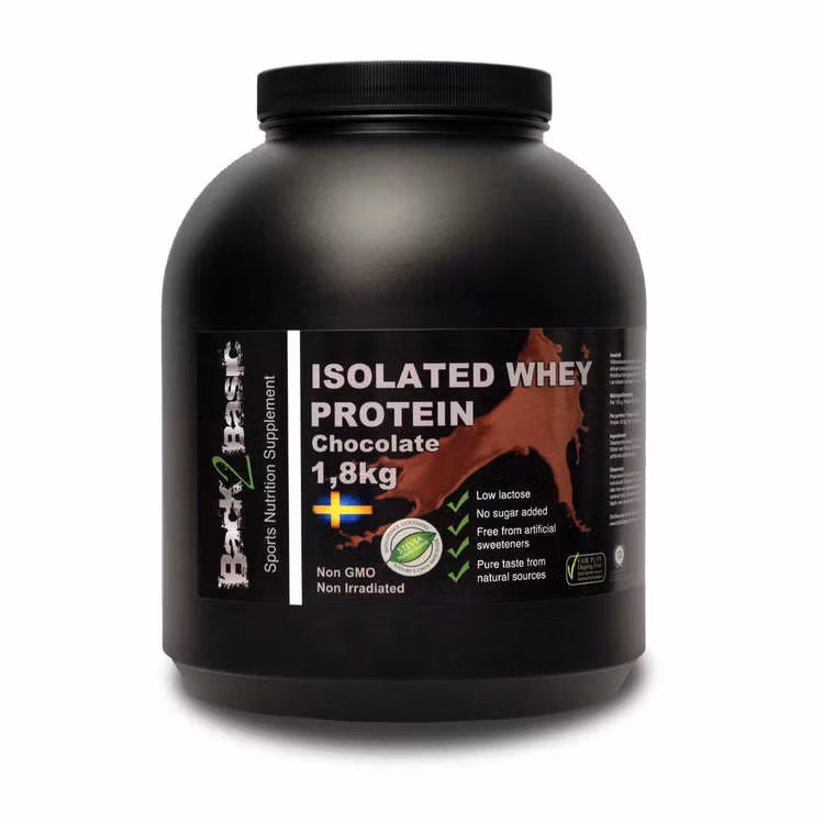 Isolated Whey Protein pulver 1,8kg