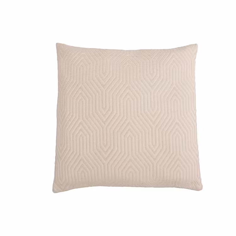 Kuddfodral Imani i benvit jaquard 100% bomull