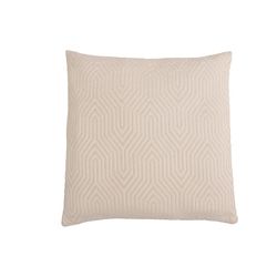 Kuddfodral Imani i benvit jaquard 100% bomull