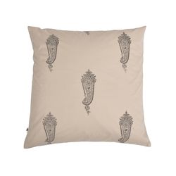 Kuddfodral Nevaeh svart offwhite mönstrad 100% bomull
