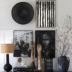 Poster 50x70 Many stripes