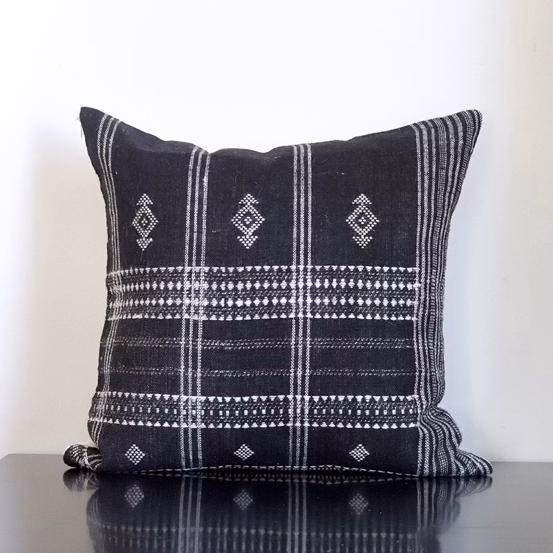 Kuddfodral Zaden, 50x50cm, handvävd