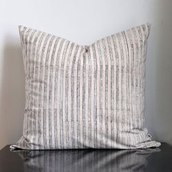 Kuddfodral Hannes 100% bomull, handtryckt