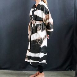 Kimono,  mönstrad