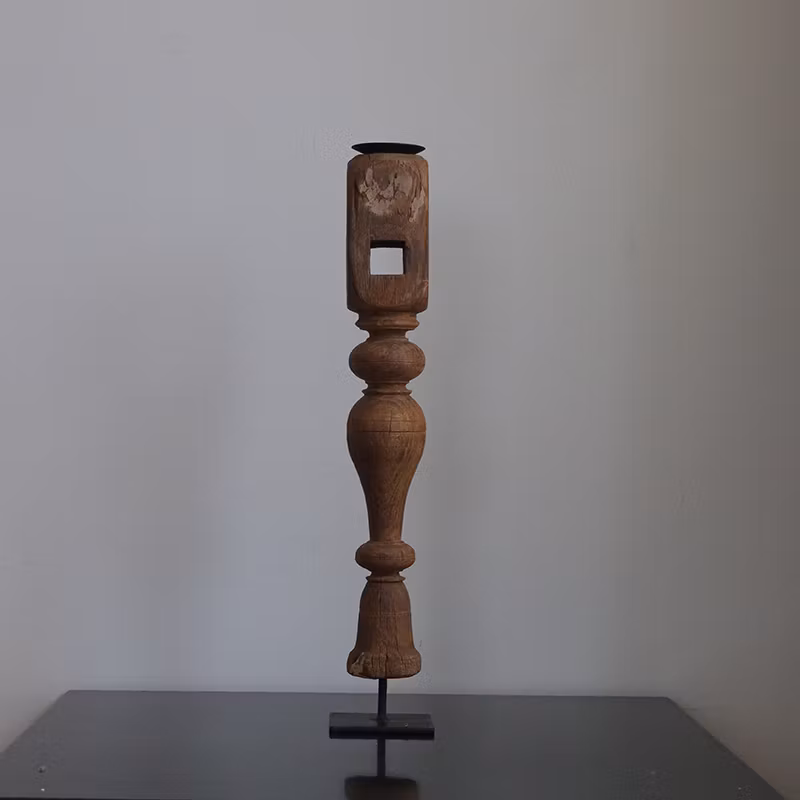 Vintage ljusstake, large