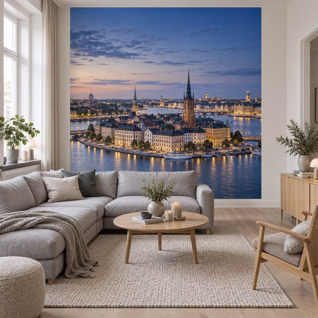 Fyrkantiga fototapeter - CanvasFortuna