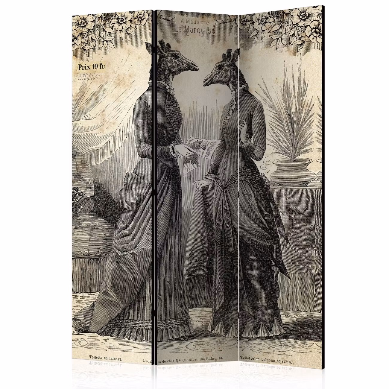 3-delade rumsavdelare - CanvasFortuna