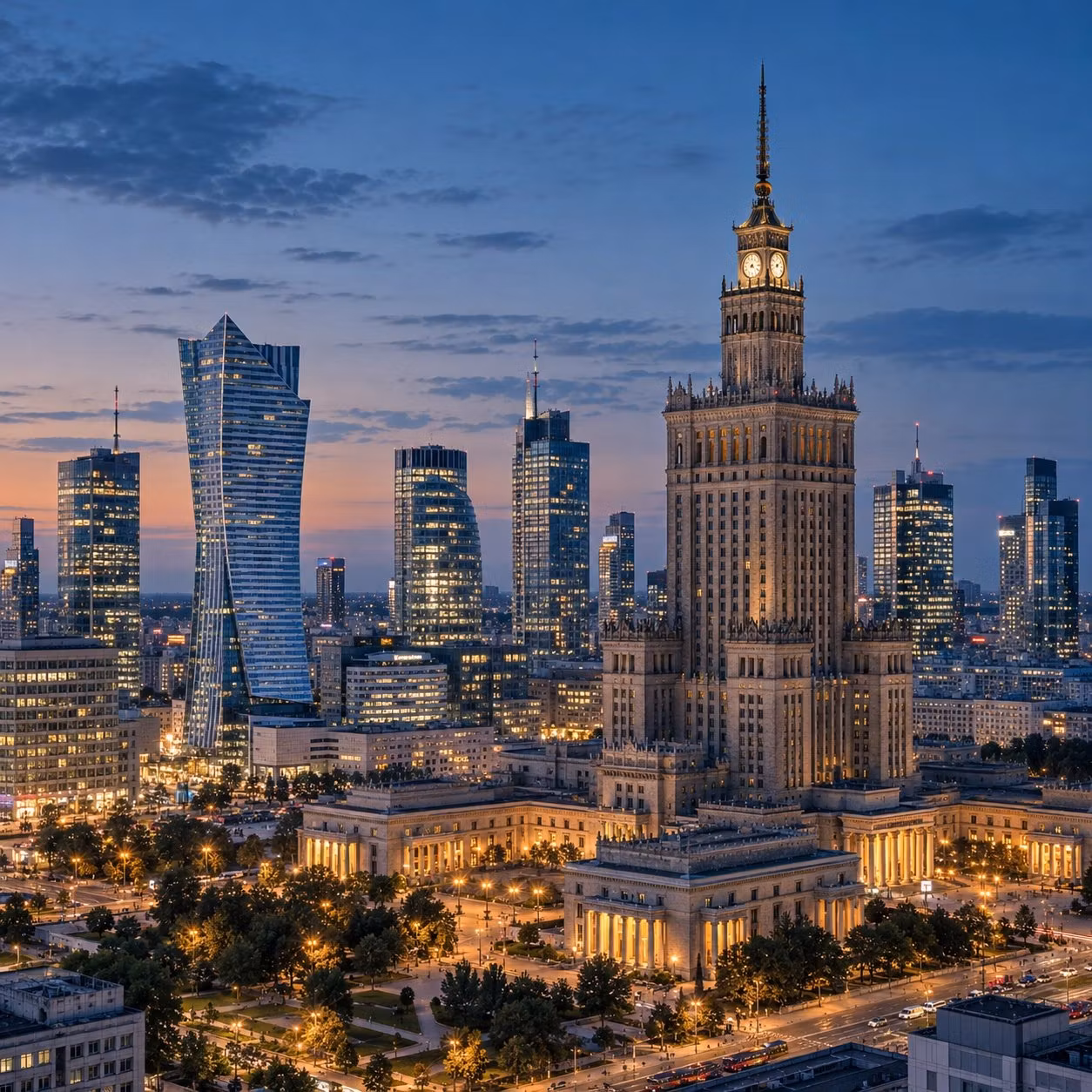 Warszawa - CanvasFortuna