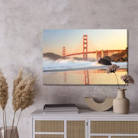 Canvastavla - Golden Gate bridge, San Francisco