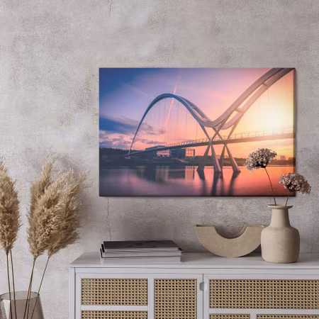 Canvastavla - Infinity bridge, Uk