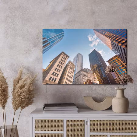 Canvastavla - Boston skyscrapers