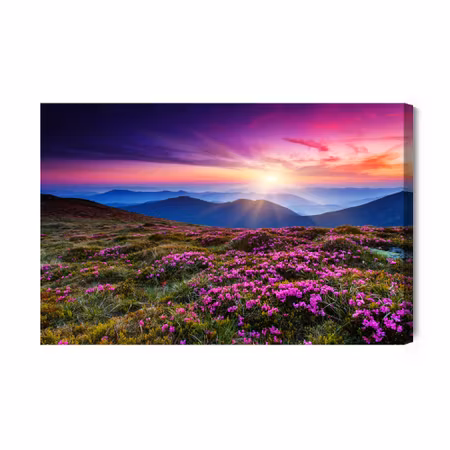 Canvastavla - Beautiful mountain country