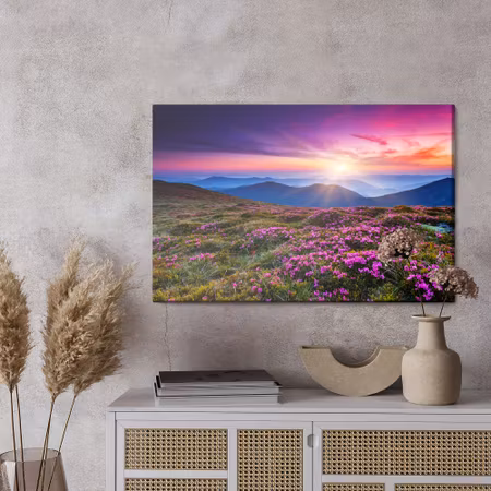 Canvastavla - Beautiful mountain country