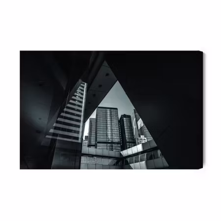 Canvastavla - Beautiful modern buildings