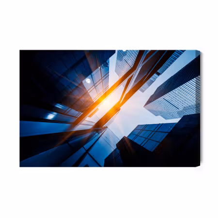 Canvastavla - Skyscrapers, Shanghai