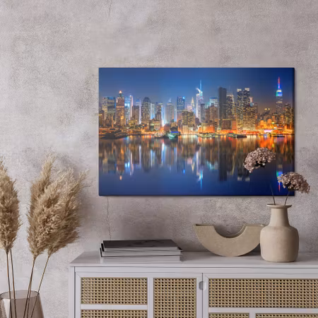 Canvastavla - Manhattan by night