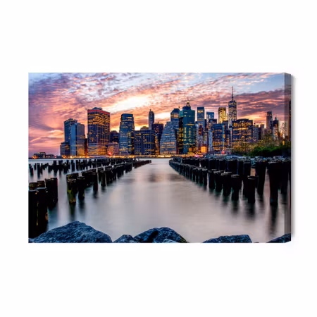 Canvastavla - New york city panorama
