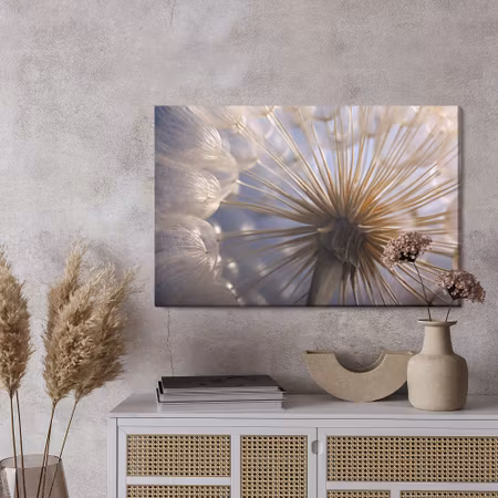 Canvastavla - Dandelion close up