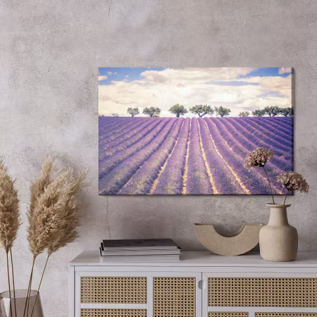 Canvastavla - Lavender field