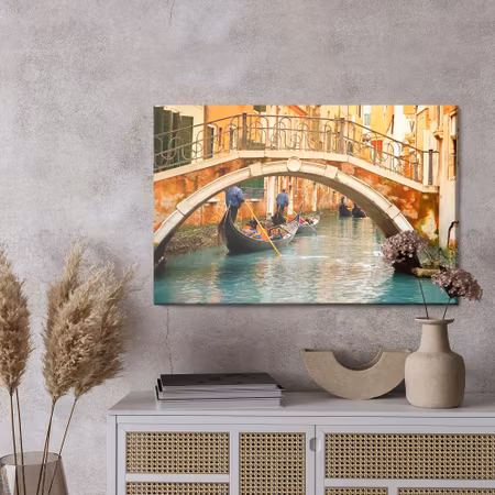 Canvastavla - The charm of venice