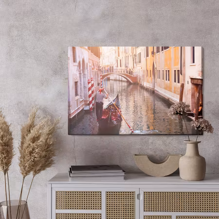 Canvastavla - Venetian landscape