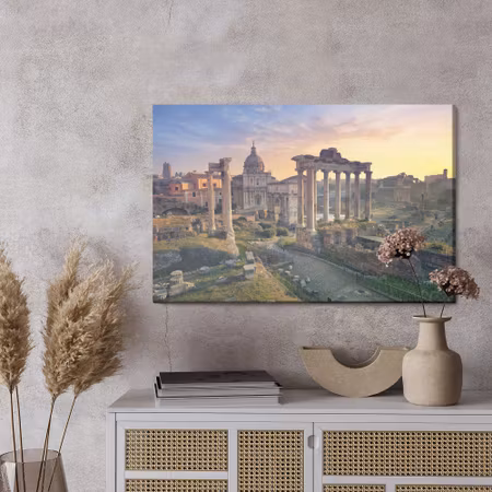 Canvastavla - Architecture of rome