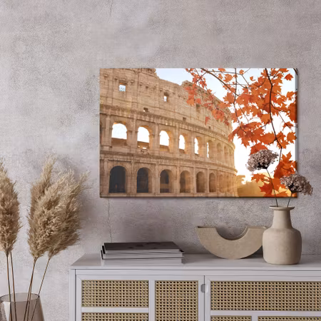 Canvastavla - Rome in the fall