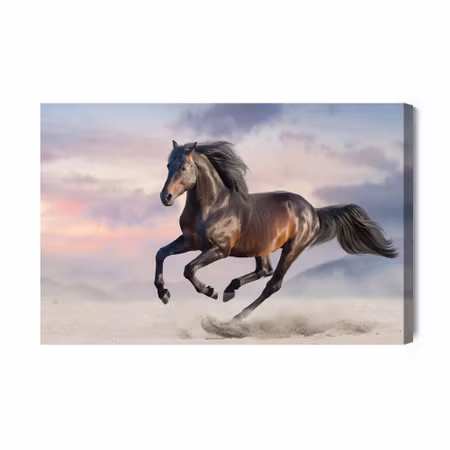 Canvastavla - Horse at a gallop