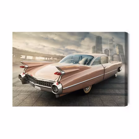 Canvastavla - Vintage car