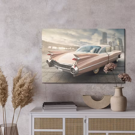 Canvastavla - Vintage car