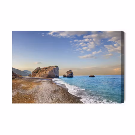 Canvastavla - Rocks by the sea