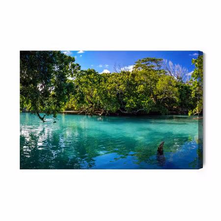 Canvastavla - Tropical sea bay