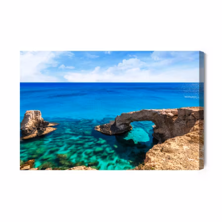 Canvastavla - Sea rock bridge