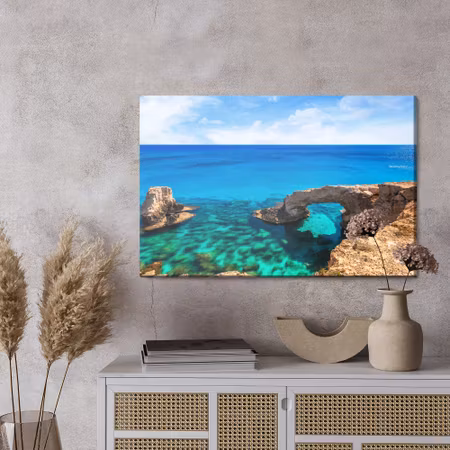 Canvastavla - Sea rock bridge