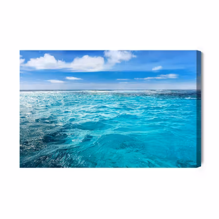 Canvastavla - Caribbean sea and sky