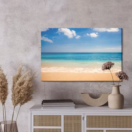 Canvastavla - Paradise beach and the sea