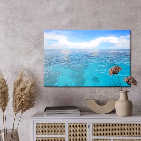 Canvastavla - Paradise sea and sky