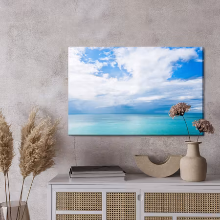 Canvastavla - Azure sea and sky