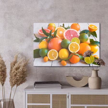 Canvastavla - Juicy citrus