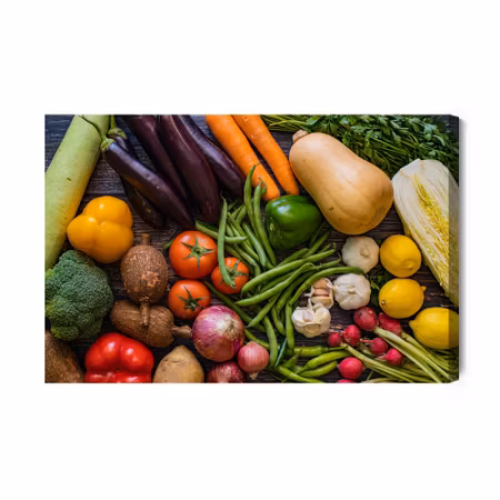 Canvastavla - Vegetable table