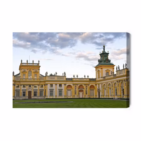Canvastavla - Beautiful palace in warsaw