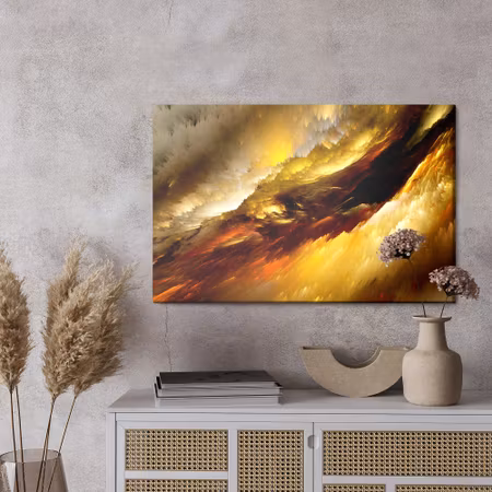 Canvastavla - Abstract stormy sky