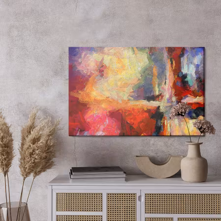 Canvastavla - Colorful contemporary abstraction