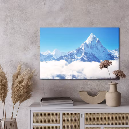 Canvastavla - Mount everest mountain peak