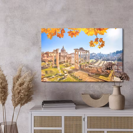 Canvastavla - Roman forum in rome