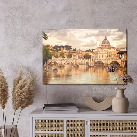 Canvastavla - Panorama of the vatican