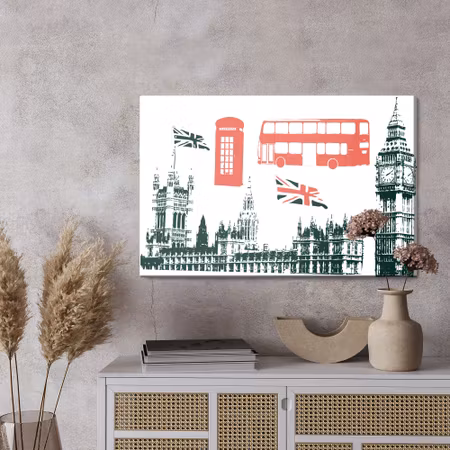 Canvastavla - Tourist attractions in london